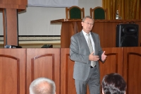 Rector's meeting with students and teachers