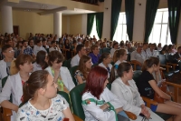 Rector's meeting with students and teachers